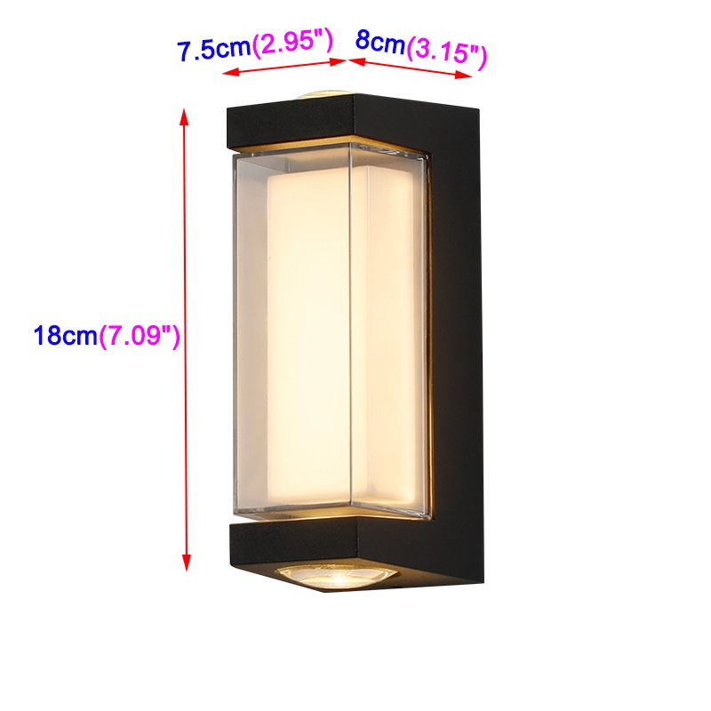 LED WALL LIGHT 18W view 4
